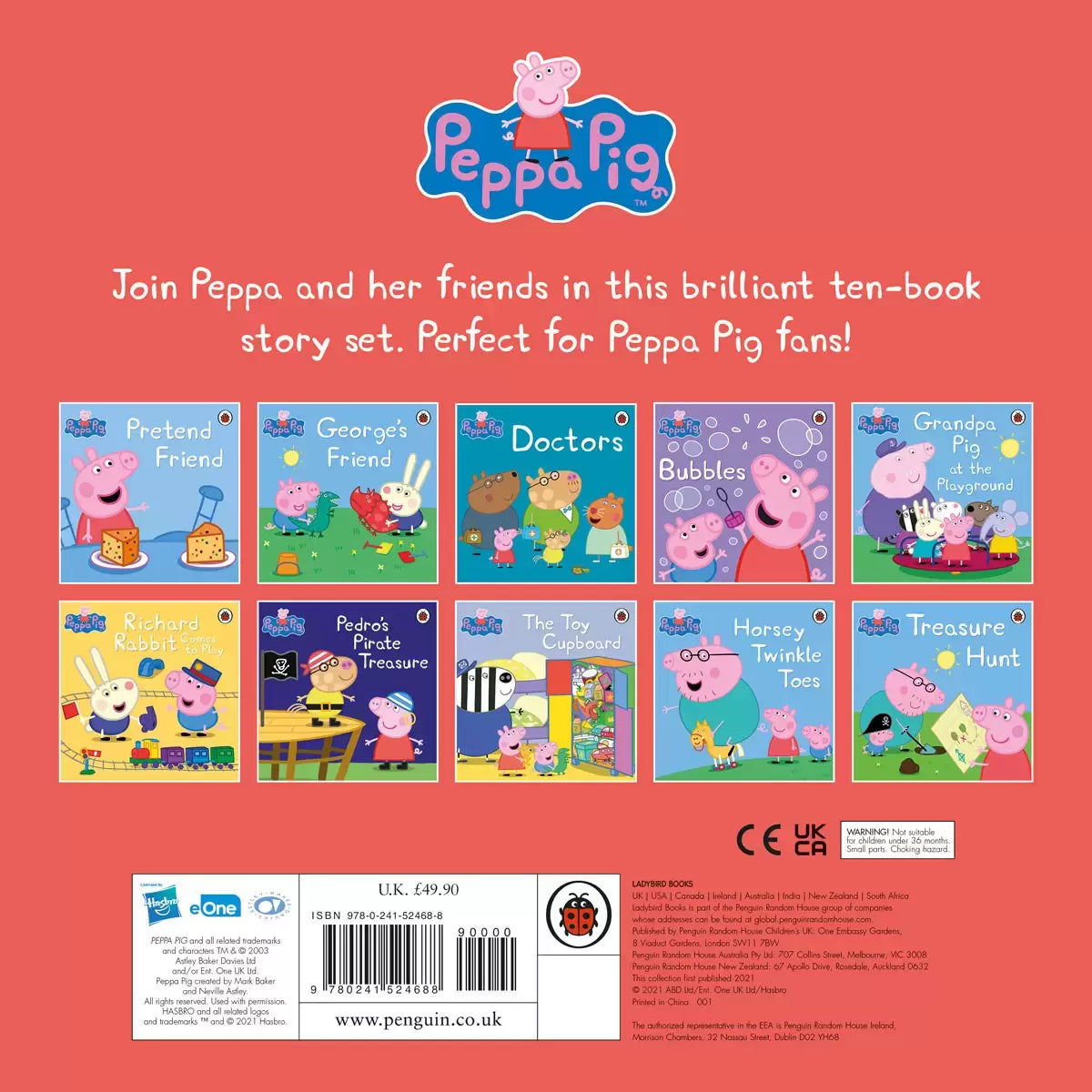 Peppa Pig x10 Book Collection