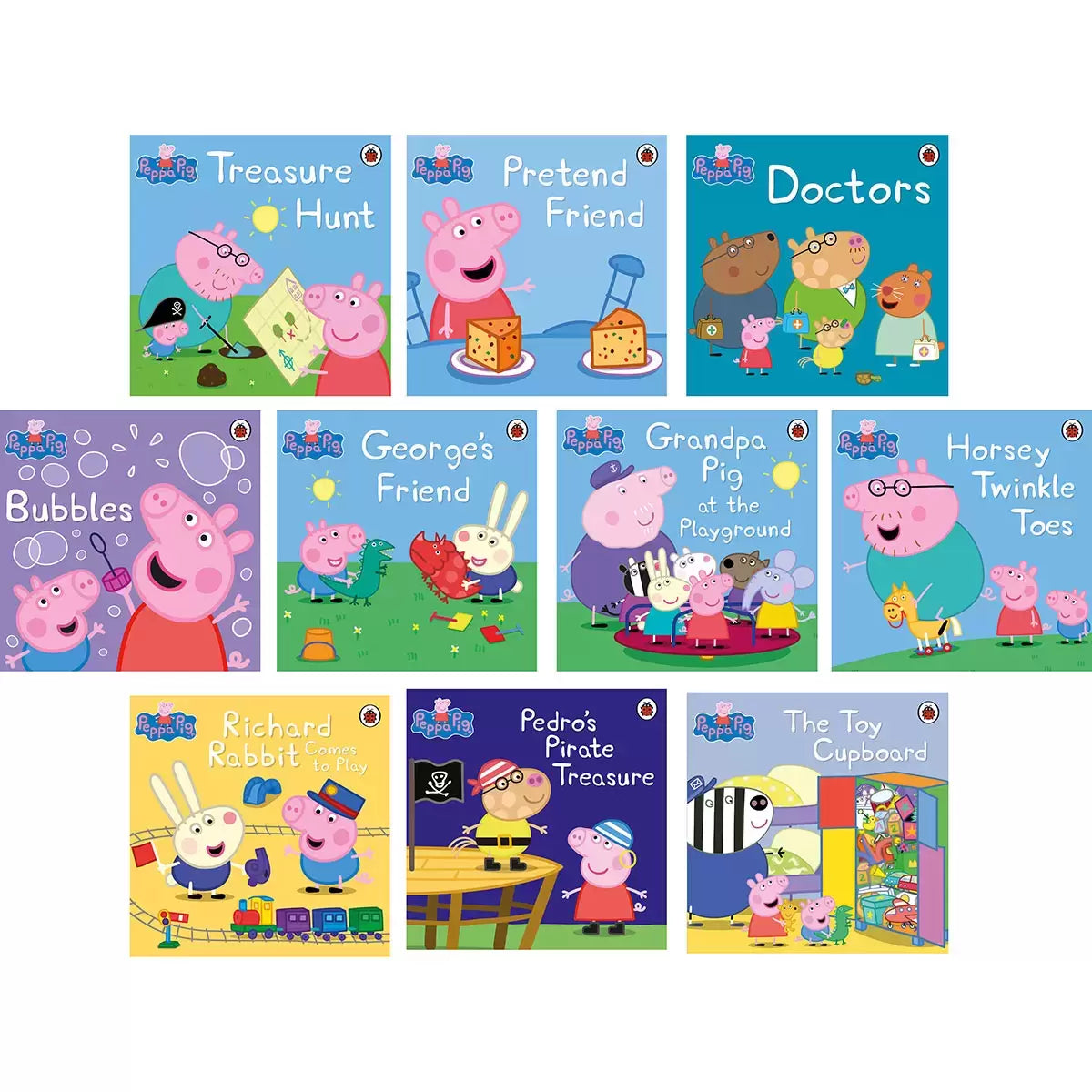 Peppa Pig x10 Book Collection