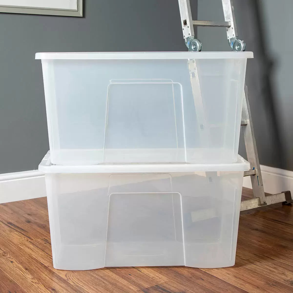 Wham 110 Litre Crystal Box & Lid