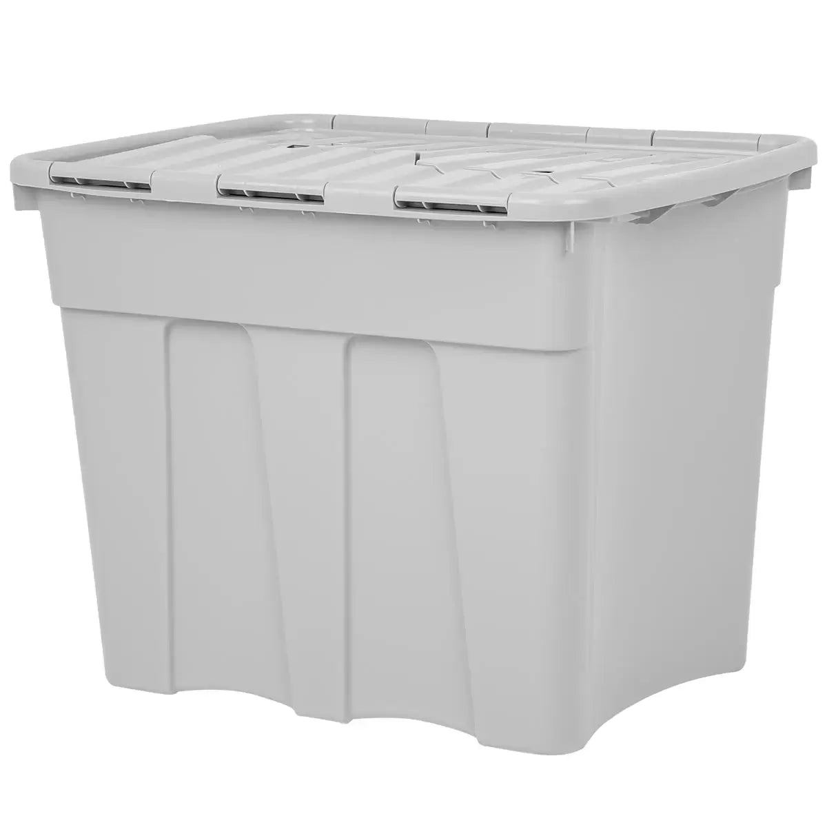 Wham 80 Litre Grey Croc Box & Lid