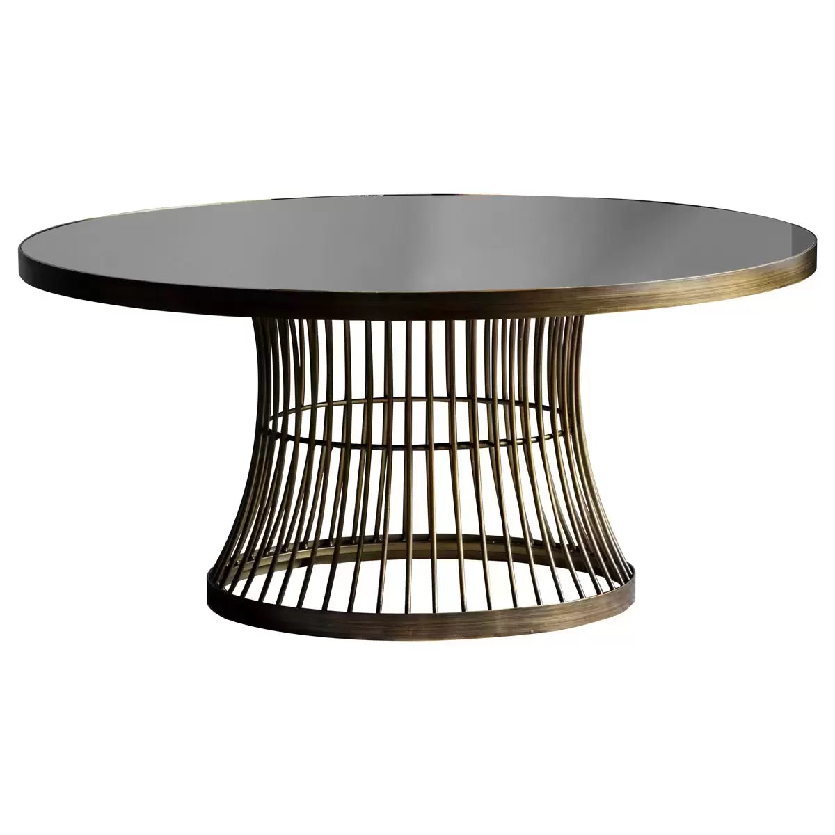 Gallery Pickford Bronze Glass Top Coffee Table