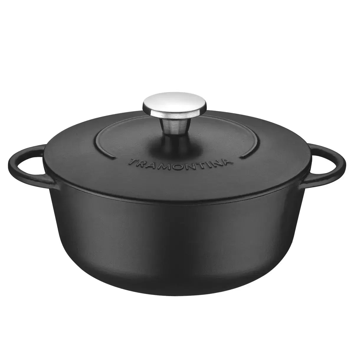 Tramontina Enamelled Cast Iron Casserole Dish, 24cm / 4.0L