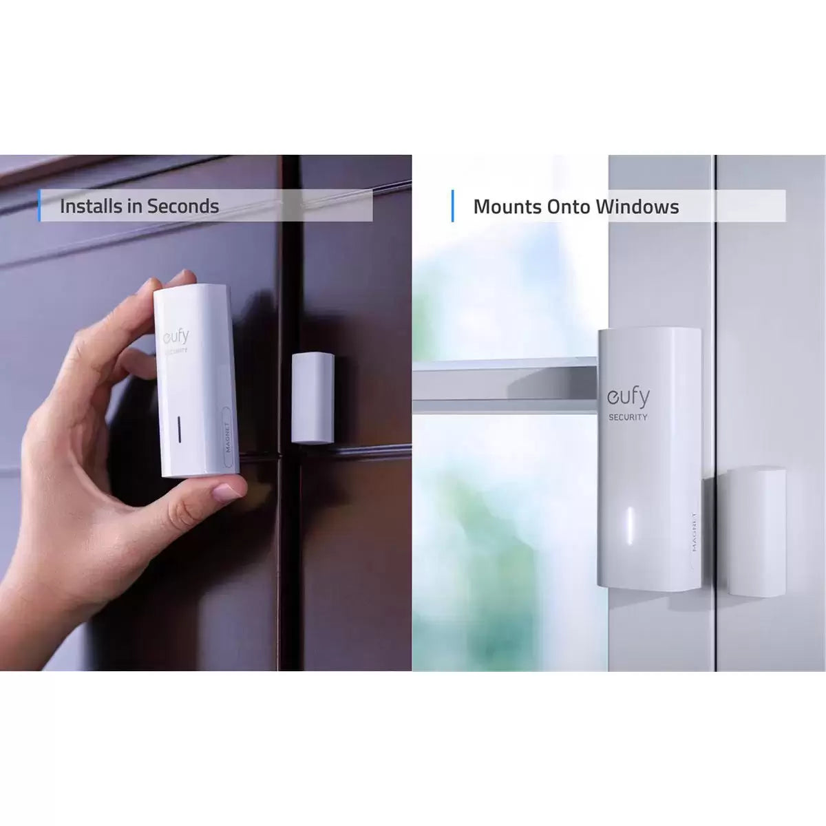 eufy Entry Sensor Bundle - 3 Pack - No Monthly Fees