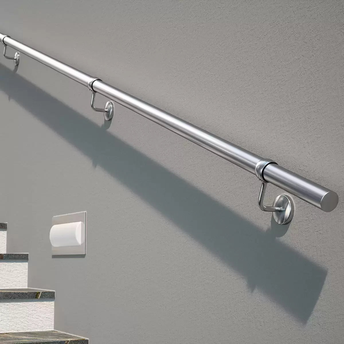 Rothley Stainless Steel Hand Rail Kit, 3.6m - available in 3 Finishes