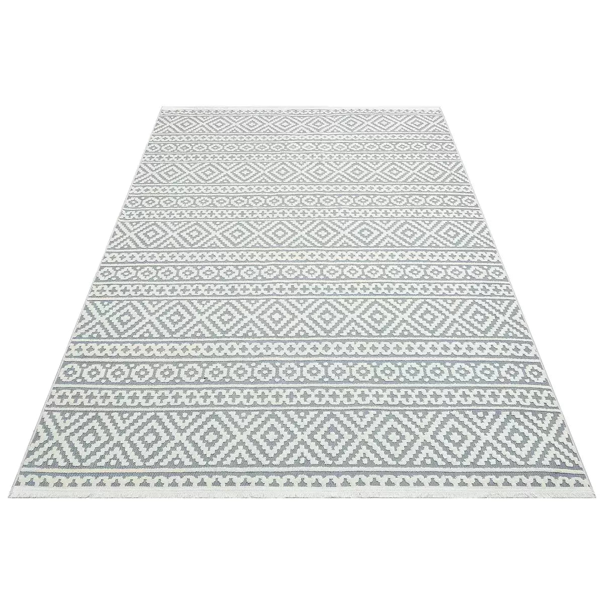 Concept Looms Jazz Blue Indoor Outdoor Rug, in 2 Sizes
