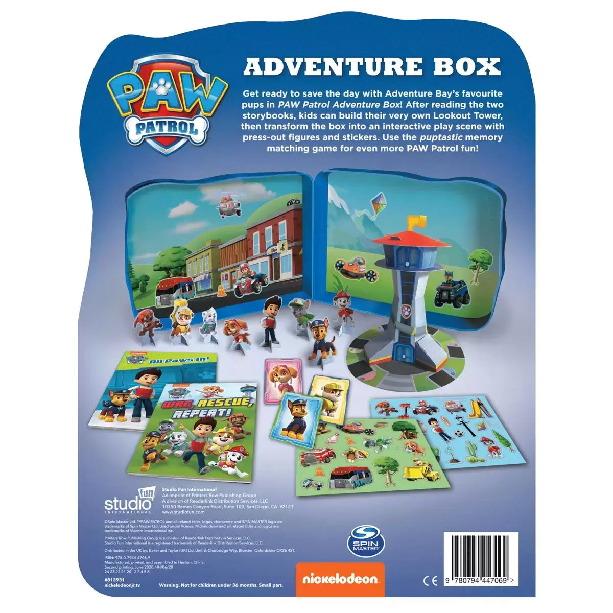 Licensed Shaped Adventure Boxes in 2 Options