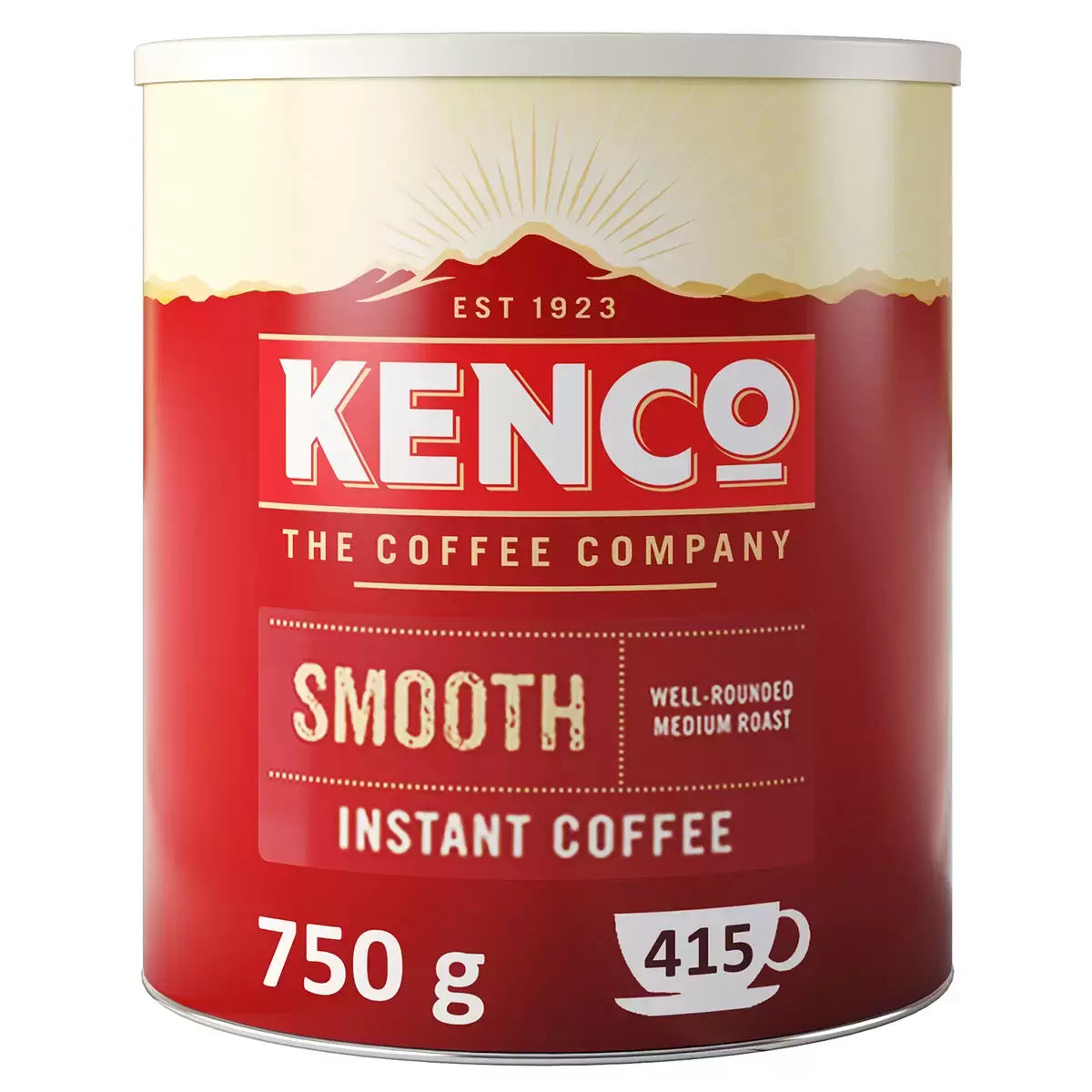 Kenco Smooth Instant Coffee Granules, 6 x 750g