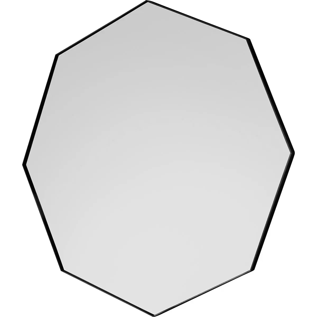 Gallery Bowie Black Octagon Mirror, 80cm
