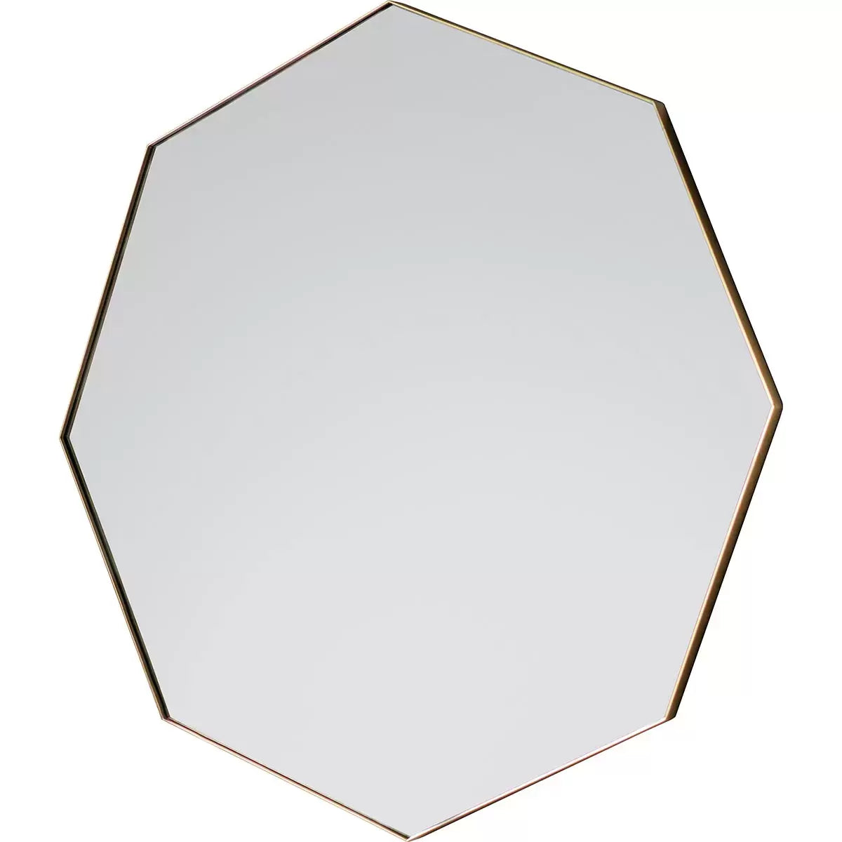 Gallery Bowie Champagne Octagon Mirror, 80cm