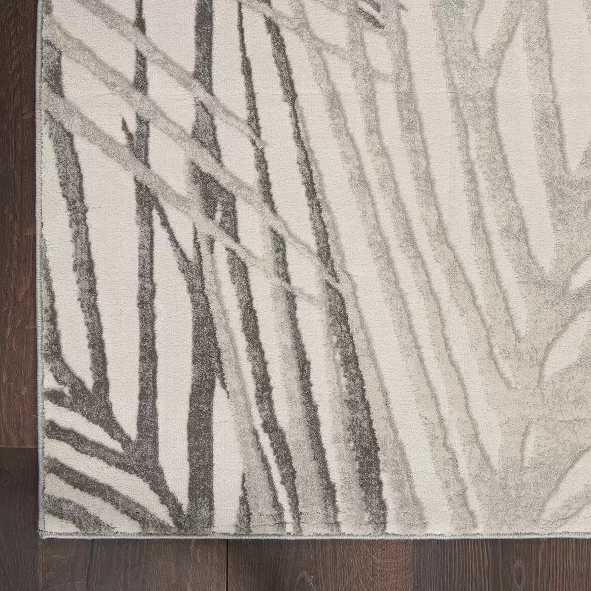 Rustic Textures Ivory & Grey Rug, 320 x 240 cm, view 2