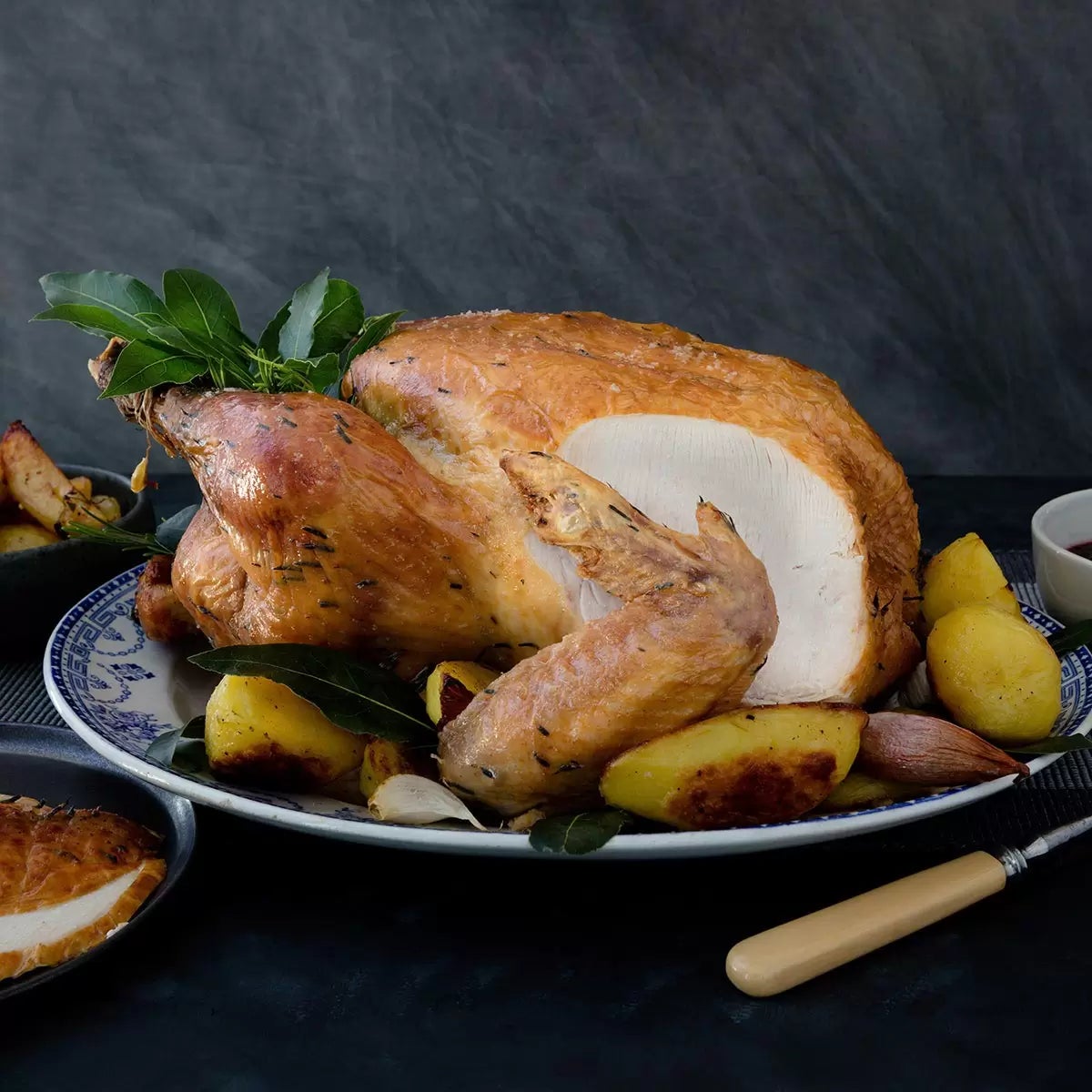Jimmy's Farm Free Range Rustic Bronze Turkey in 2 Sizes From 5kg Minimum Weight, view 3