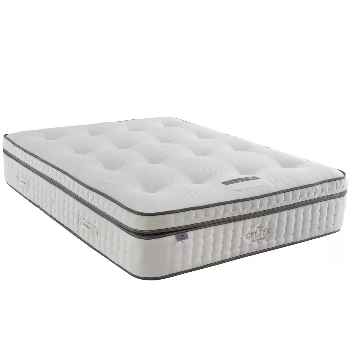 Silentnight Geltex Ultraflex 3000 Mirapocket Mattress, 2 Firmness Ratings in 4