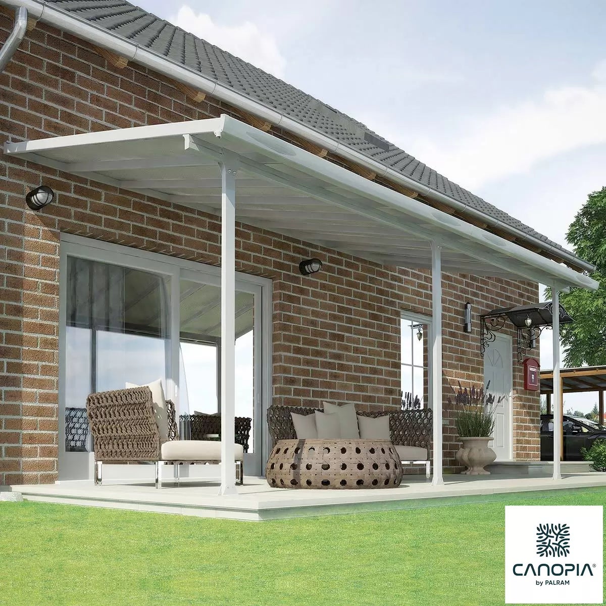 Palram Canopia Feria 3 Veranda Patio Cover, 3 x 6.10m