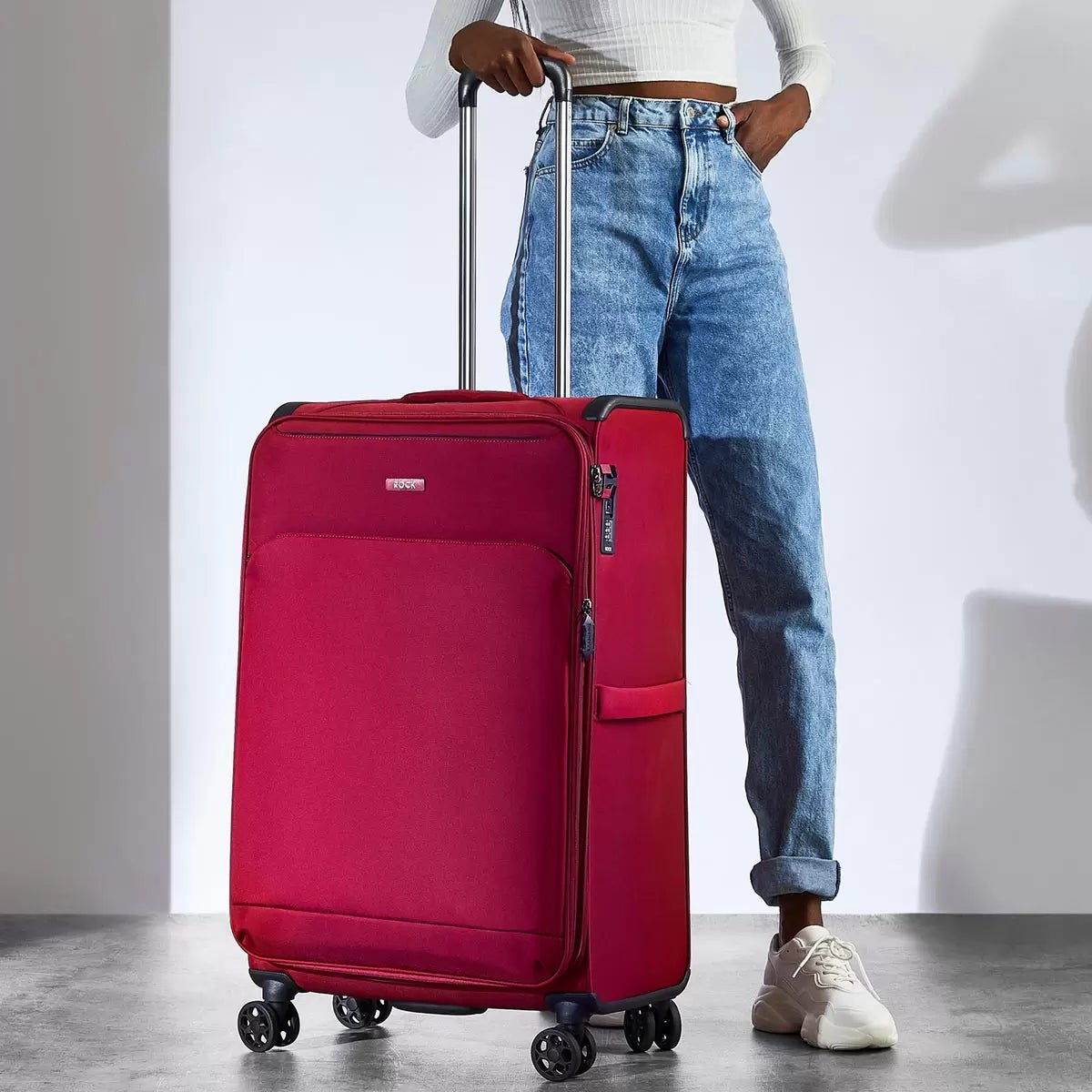 Rock Georgia 4 Piece Softside Luggage Set, view 5