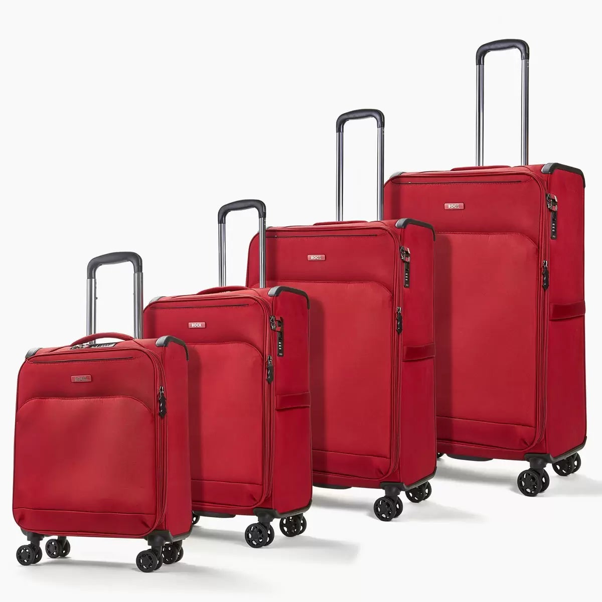 Rock Georgia 4 Piece Softside Luggage Set, view 4