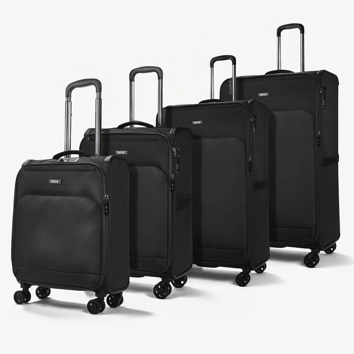 Rock Georgia 4 Piece Softside Luggage Set, view 12