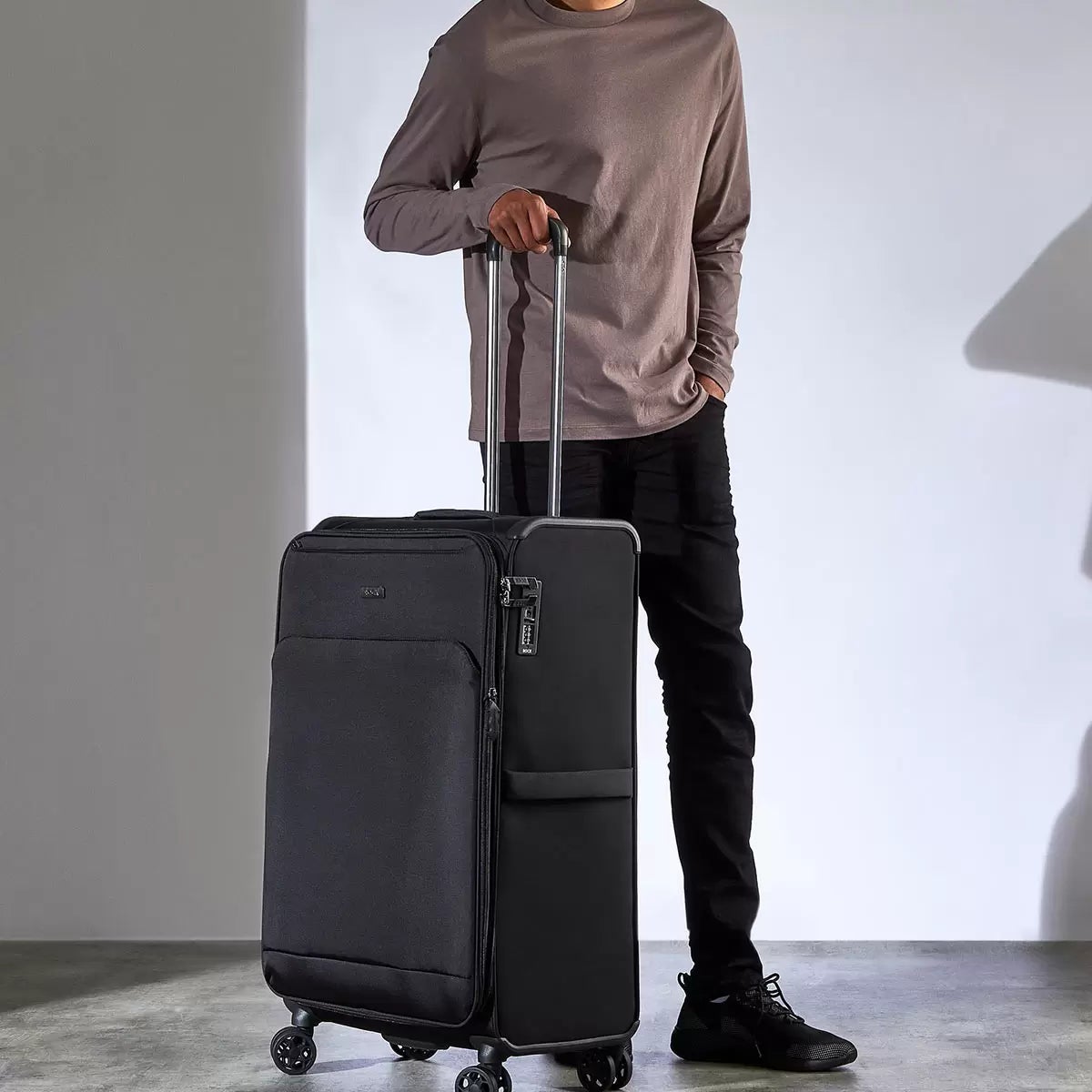 Rock Georgia 4 Piece Softside Luggage Set, view 13
