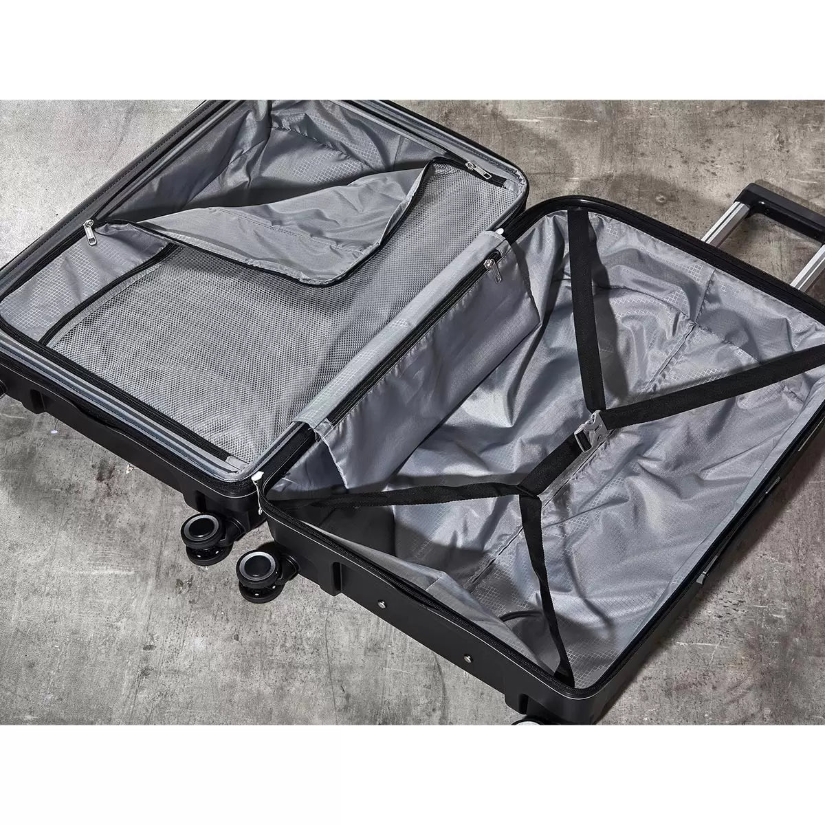 Rock Sunwave 3 Piece Hardside Luggage Set