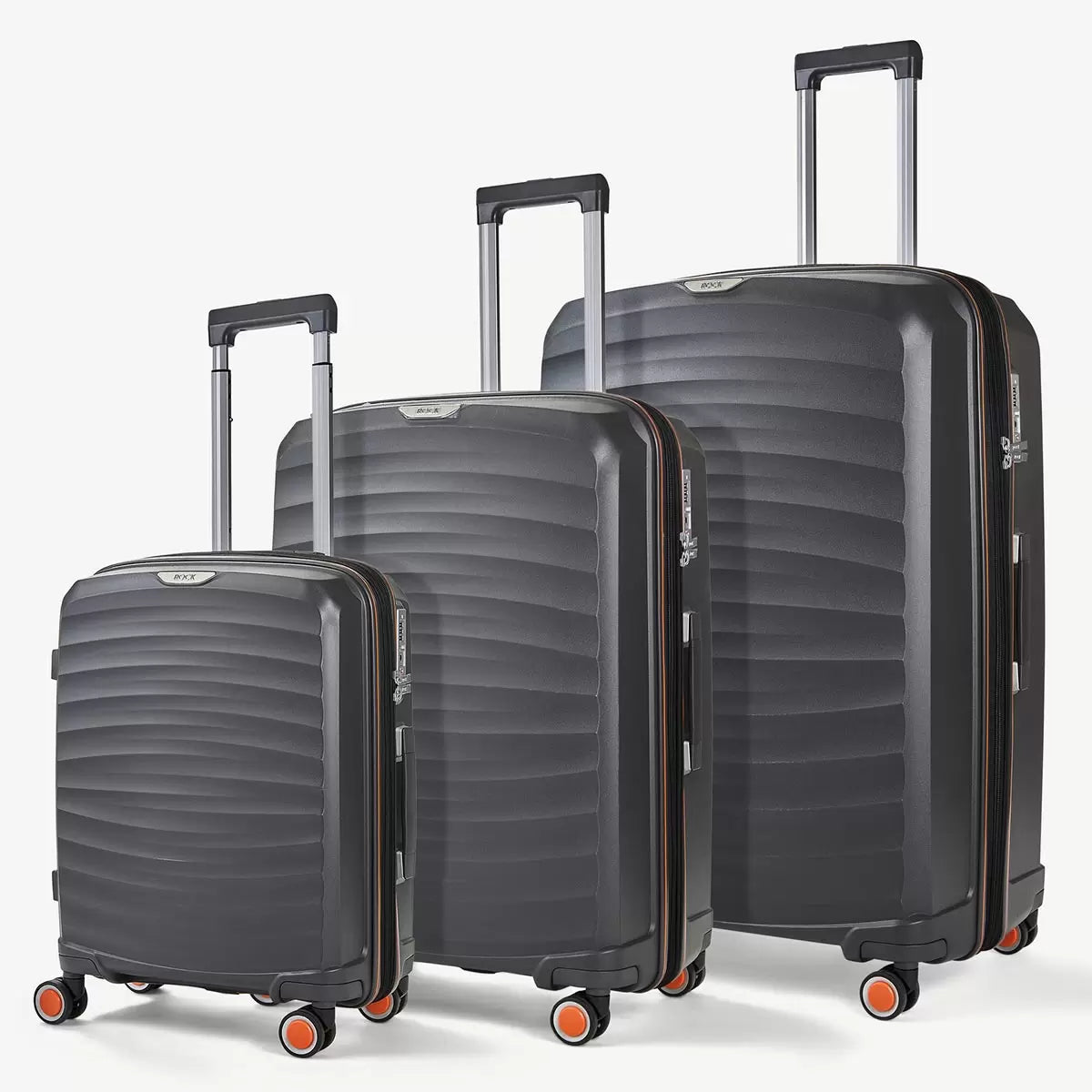 Rock Sunwave 3 Piece Hardside Luggage Set