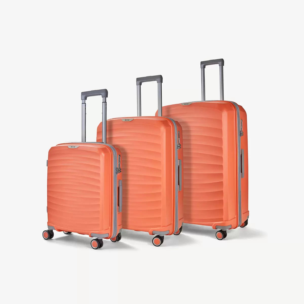 Rock Sunwave 3 Piece Hardside Luggage Set