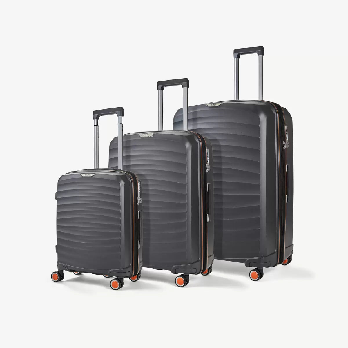 Rock Sunwave 3 Piece Hardside Luggage Set