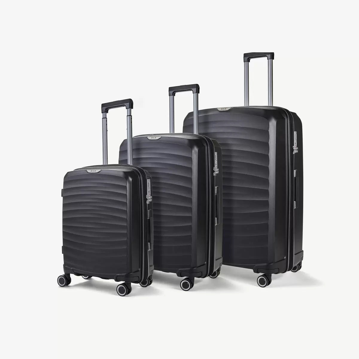 Rock Sunwave 3 Piece Hardside Luggage Set