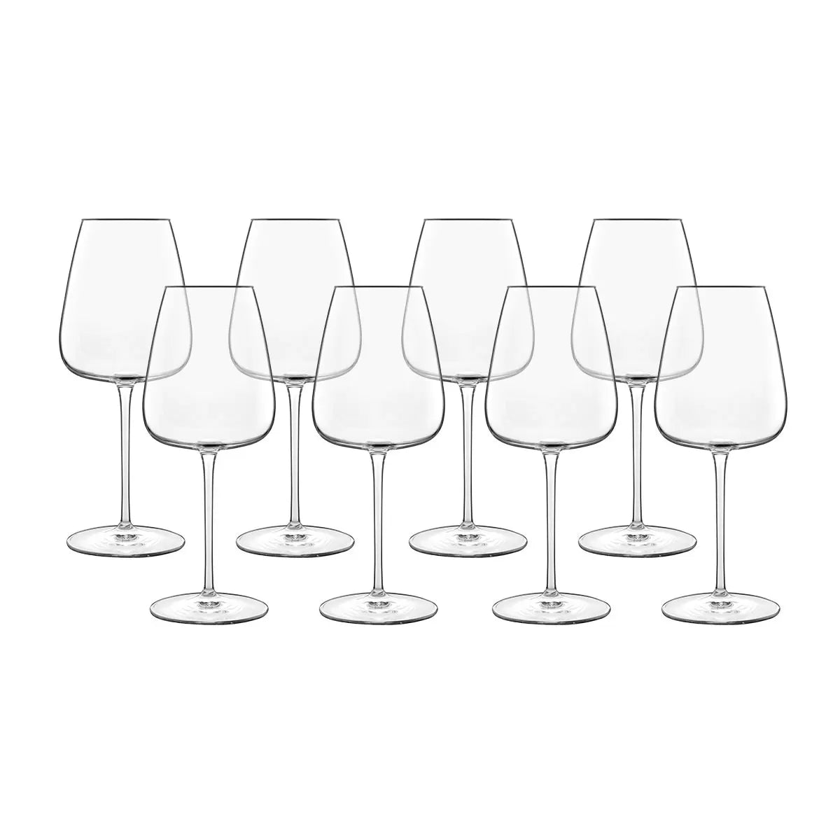 Luigi Bormioli Talismano Crystal Chardonnay Glasses, 450ml, 8 Pack