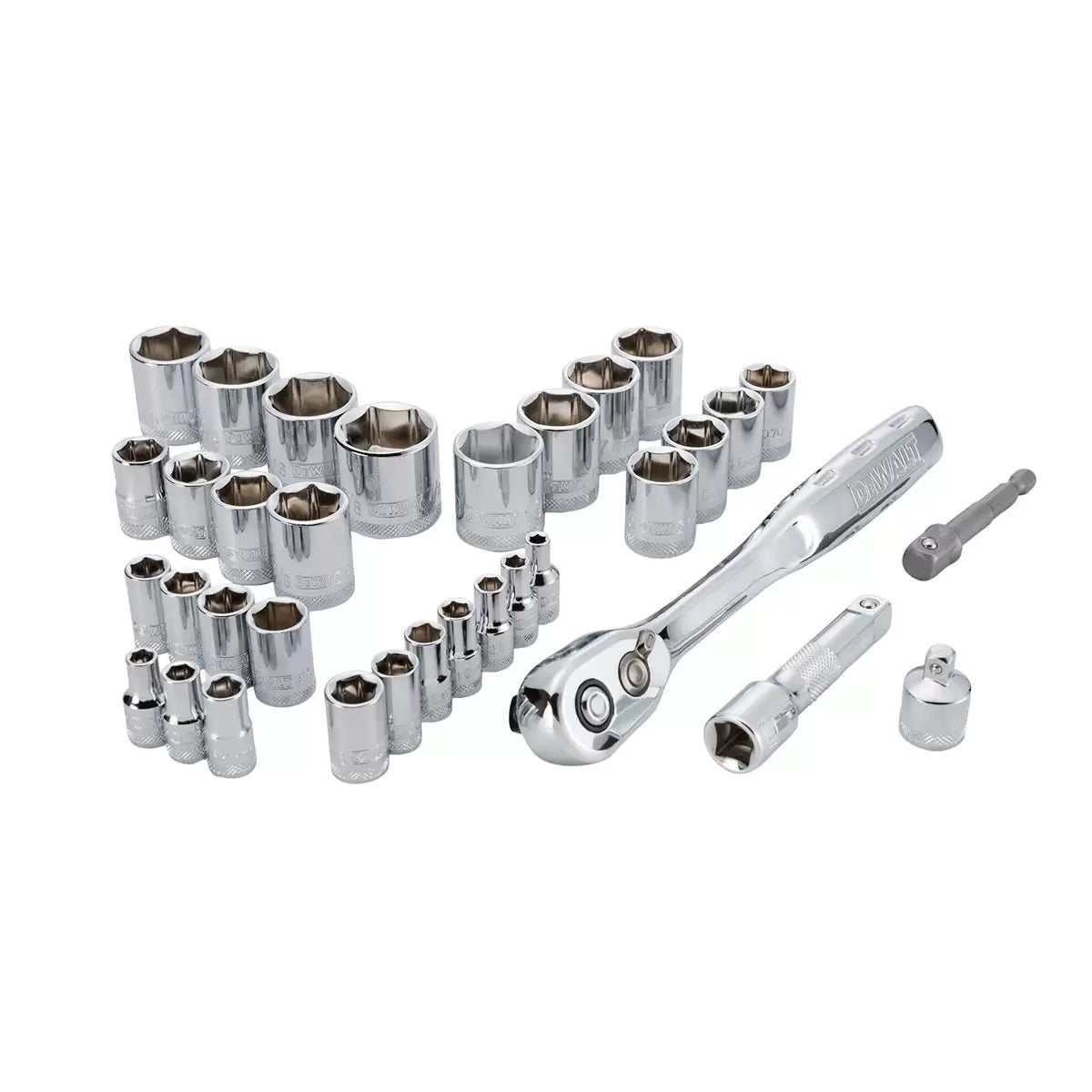 DEWALT® Mechanics Socket Tool Set - 34 piece, view 3