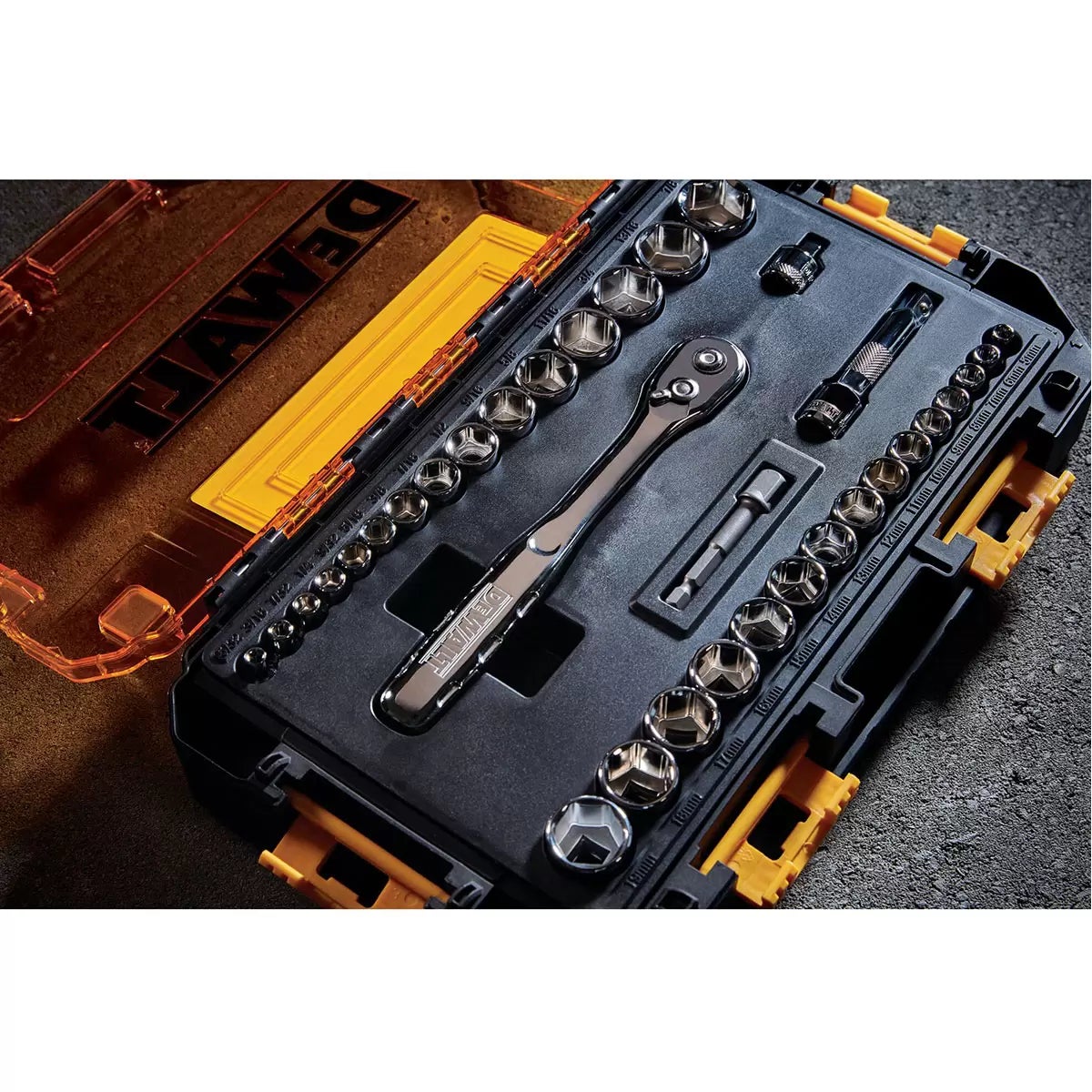 DEWALT® Mechanics Socket Tool Set - 34 piece, view 4