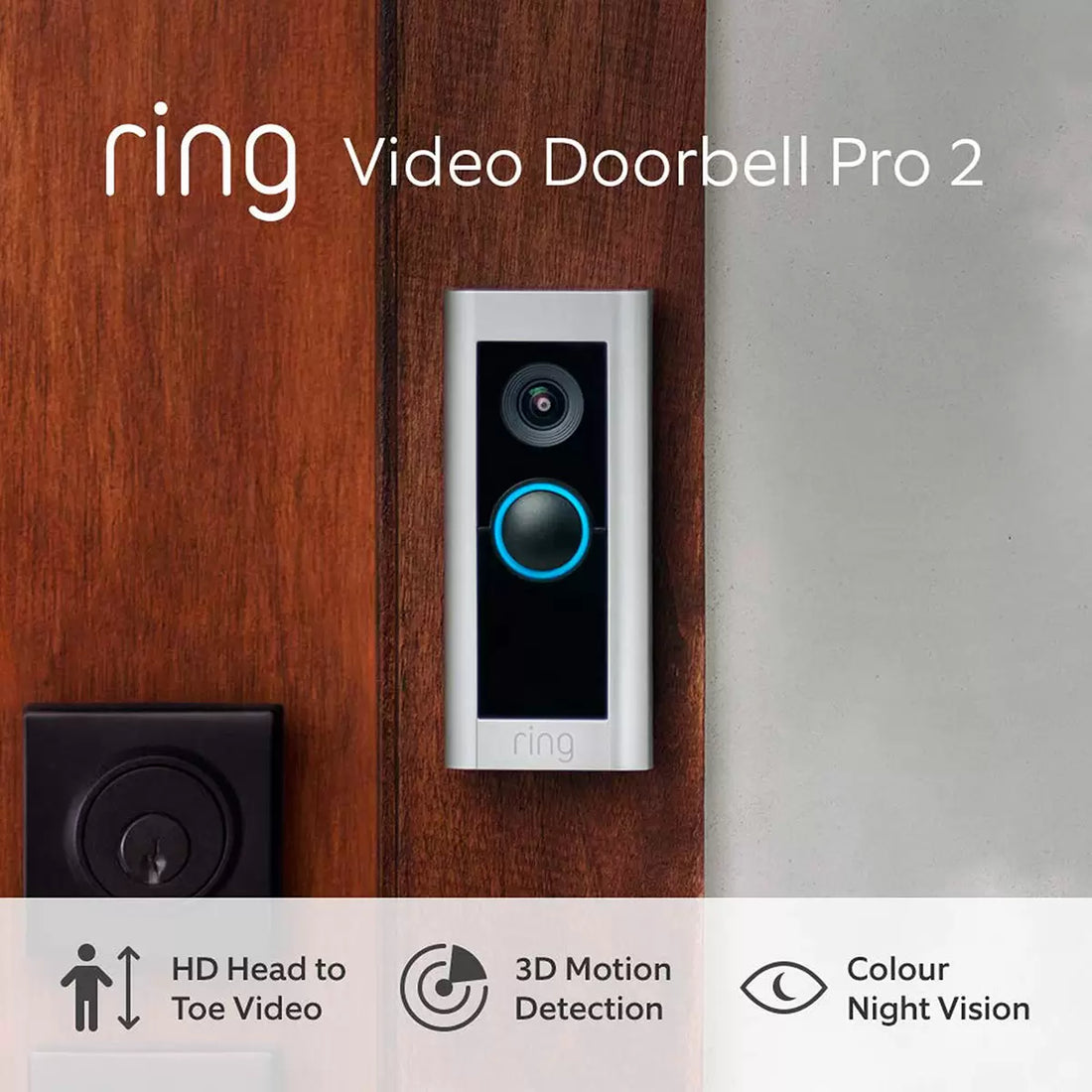 Ring Video Doorbell Pro 2 with Chime Pro (Plug-in) 5