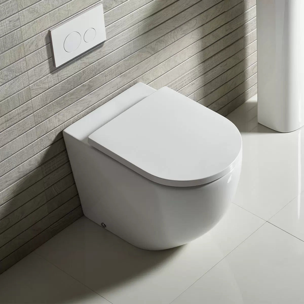 Tavistock Oulton Toilet with Back to Wall Pan