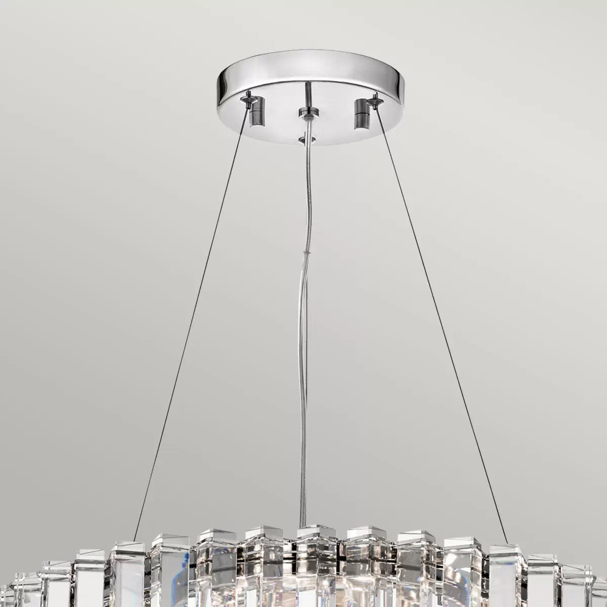 Kichler Crystal Skye 8 Light Chandelier 53 cm