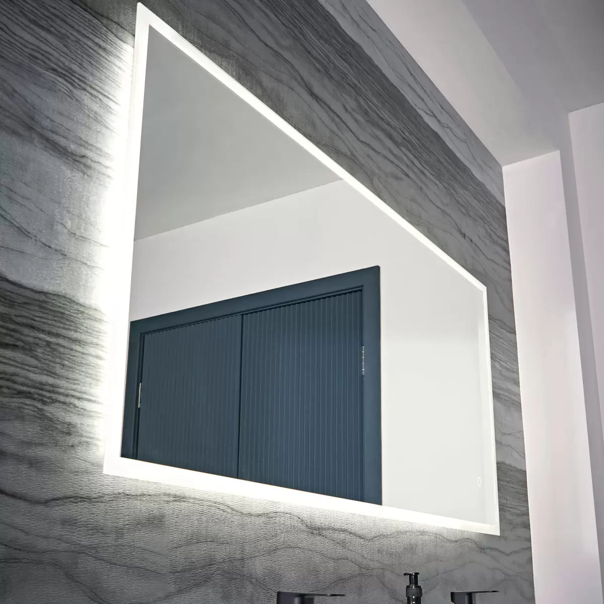 Tavistock Epsilon 1200 Dimmable Back Lit Mirror with Demister and Touch Control