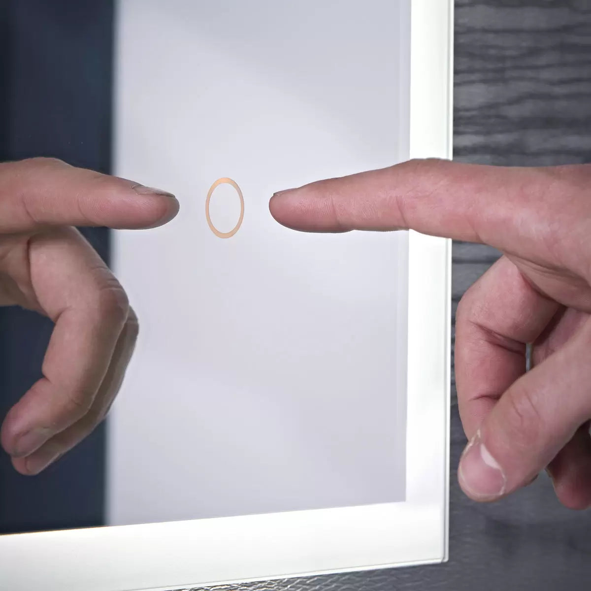 Tavistock Epsilon 1200 Dimmable Back Lit Mirror with Demister and Touch Control