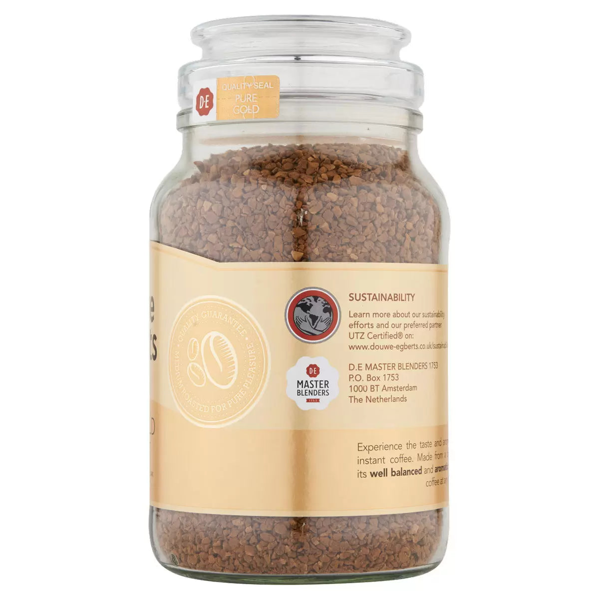 Douwe Egberts Pure Gold Coffee Granules, 6 x 400g