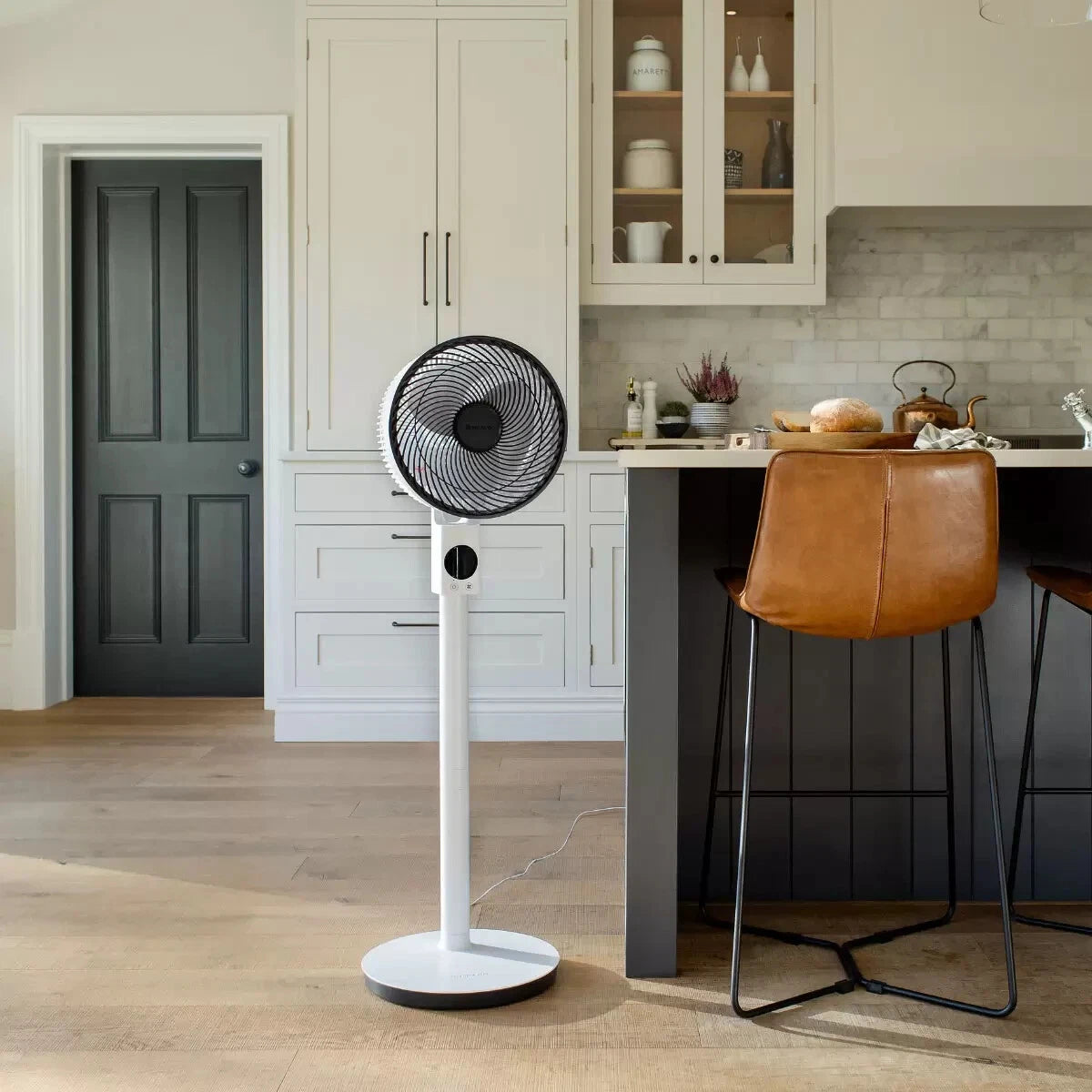 Meaco Sefte 10 inch 3 in 1 Pedestal Air Circulator Fan White